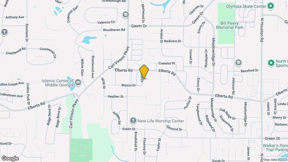 857 Ola Dr Map and Location Details