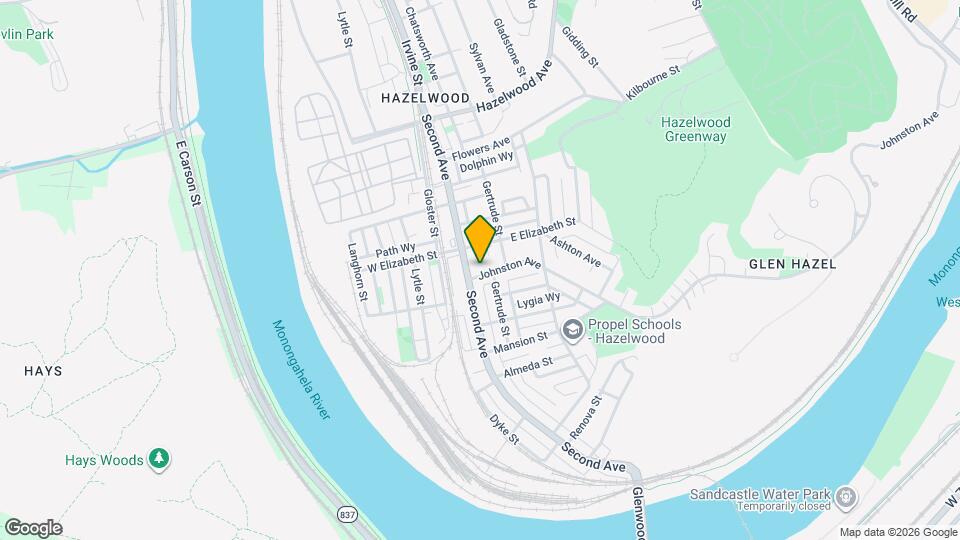 113 Johnston Ave Map and Location Details