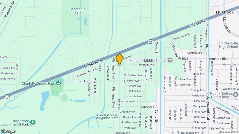 2046 Hilton St Mapa y Detalles de la Ubicación