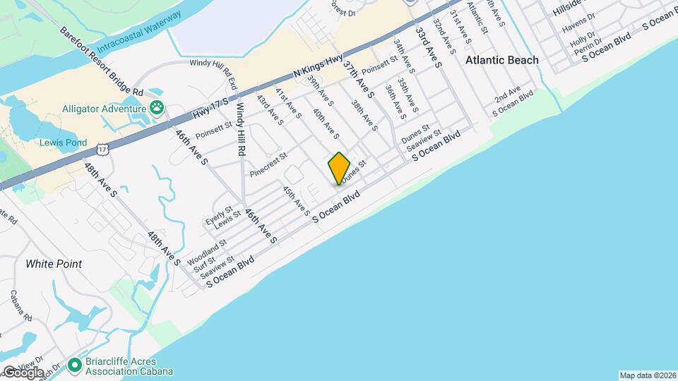 4206 Seaview St Map and Location Details