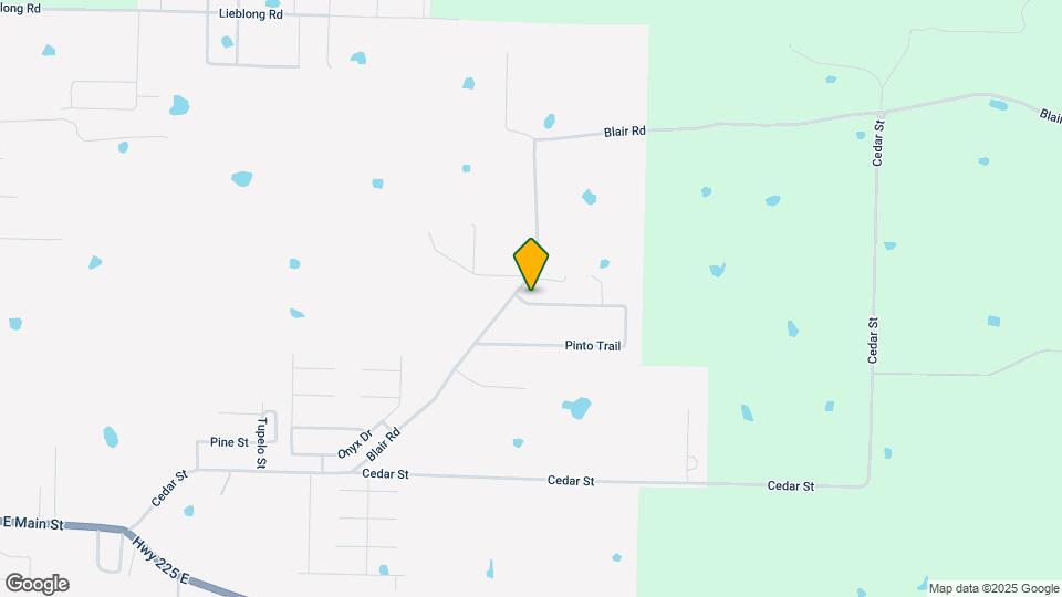 72 Pinto Trail Map and Location Details