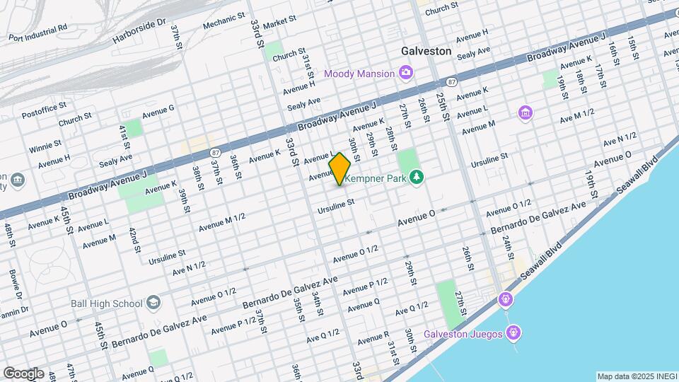 3107 Avenue M 1/2, Unit Latitudes Mapa y Detalles de la Ubicación