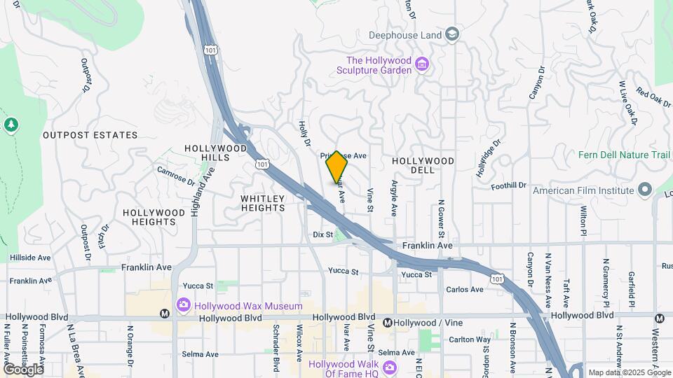 2039 Ivar Ave Map and Location Details