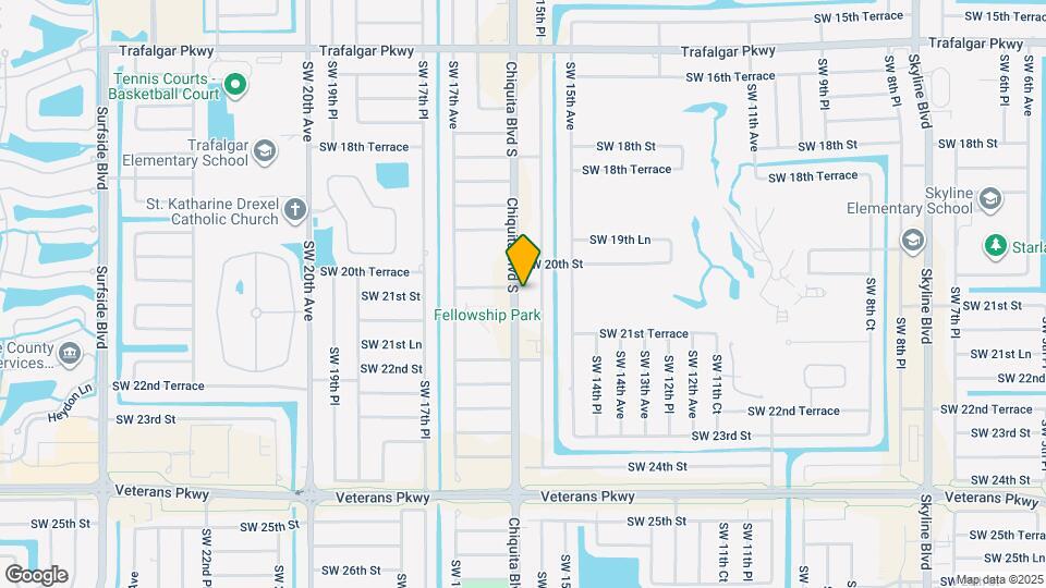 2017 Chiquita Blvd S Map and Location Details