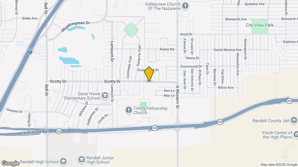 4511 Scotty Dr Map and Location Details
