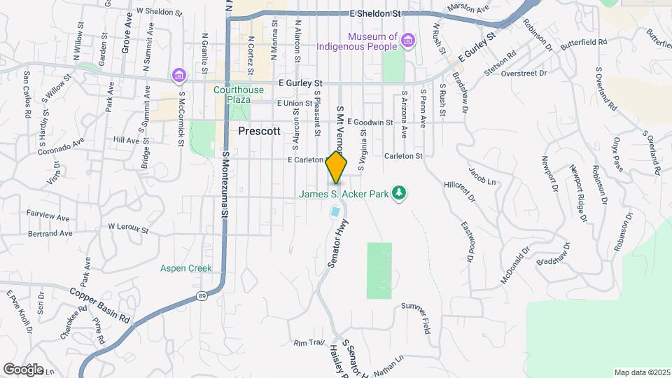 342 S Mount Vernon Ave, Unit Casita Map and Location Details