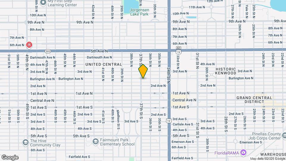 3654 Burlington Ave N Map and Location Details