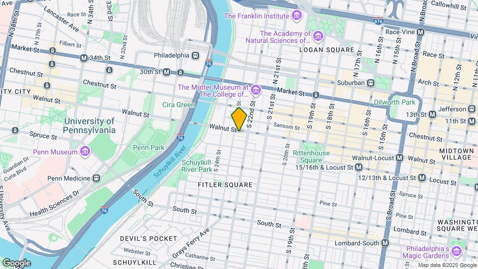 2212 Walnut St, Unit A Map and Location Details