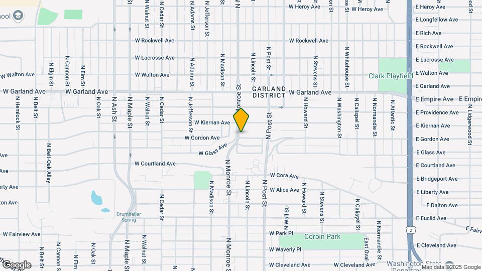 3610 N Monroe St Map and Location Details