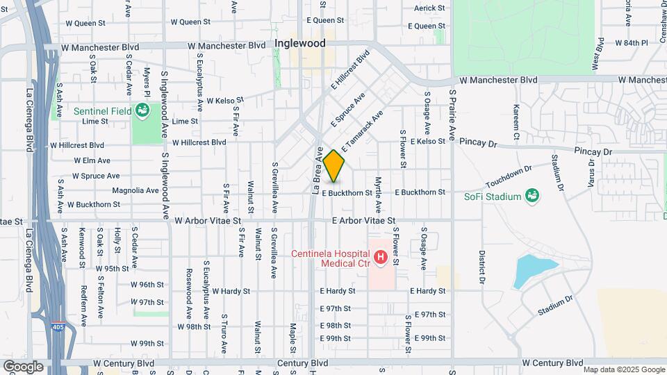 239 E Buckthorn St Mapa y Detalles de la Ubicación