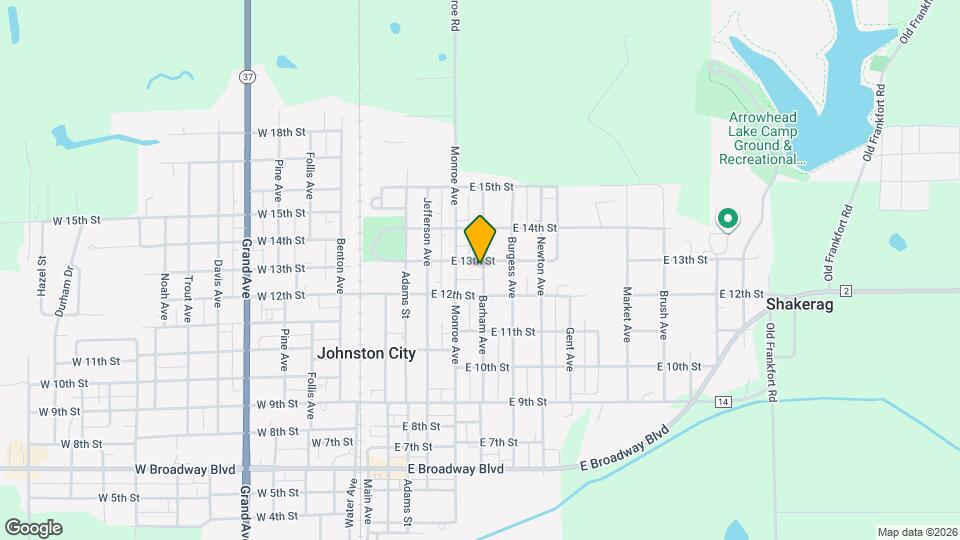 1212 Barham Ave Mapa y Detalles de la Ubicación