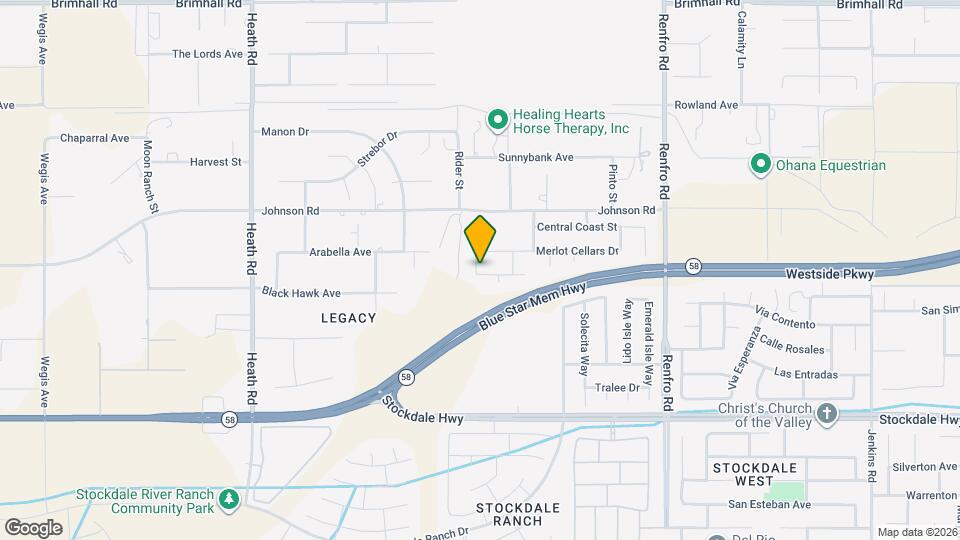 15214 Oakencroft Dr Mapa y Detalles de la Ubicación
