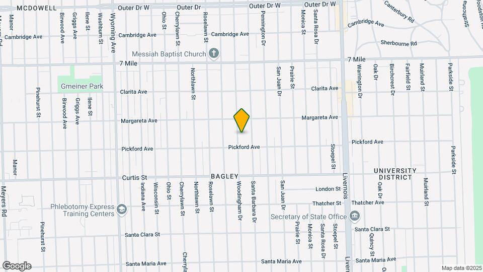 18444 Woodingham Dr, Unit Up Mapa y Detalles de la Ubicación