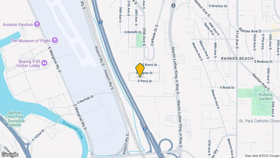 3738 S Perry St Map and Location Details