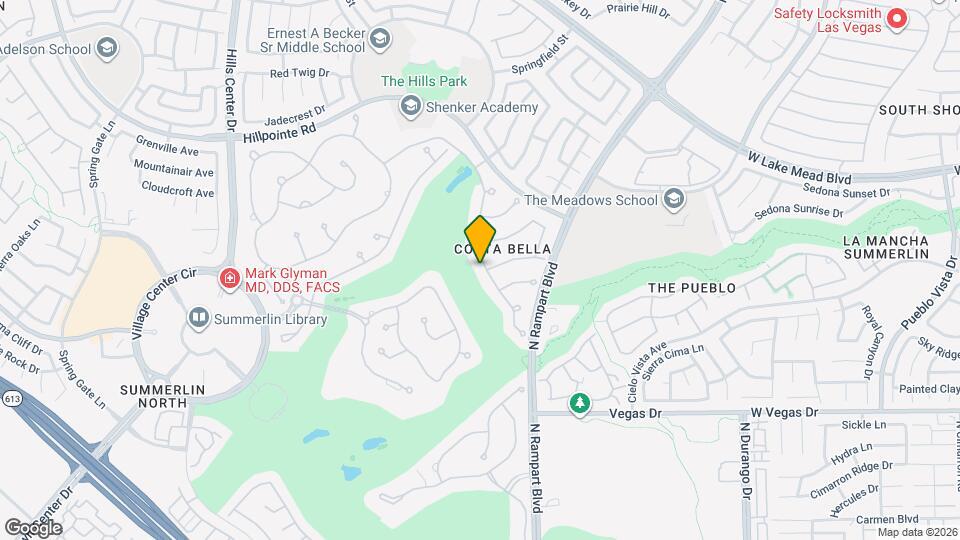 1817 Corta Bella Dr Map and Location Details
