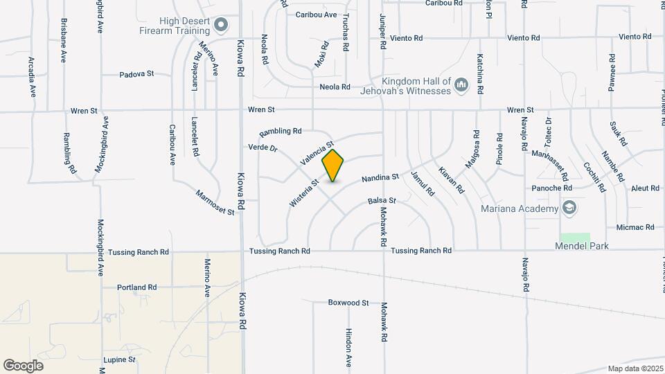 21150 Nandina St Map and Location Details