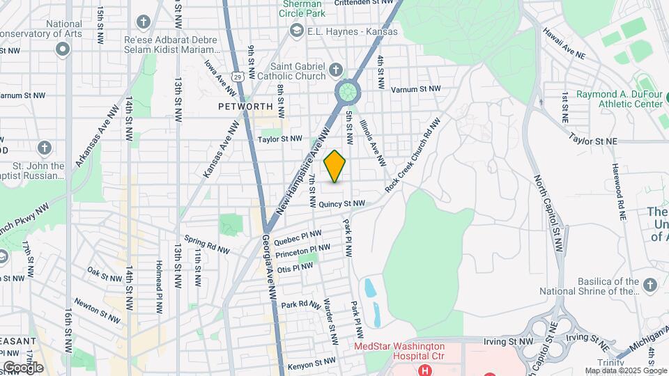522 Randolph St NW Map and Location Details
