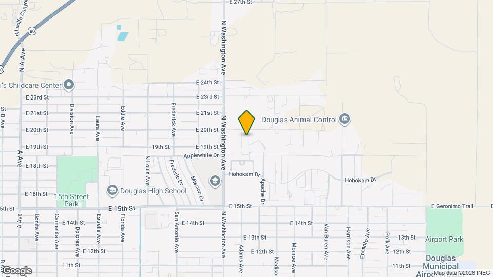2132 N Cougar Pl Map and Location Details