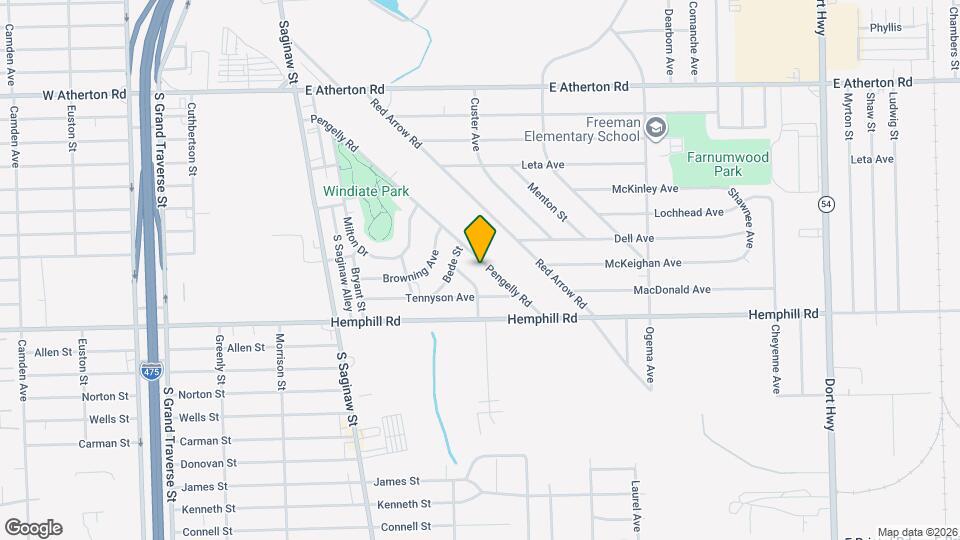 4428 Pengelly Rd Map and Location Details