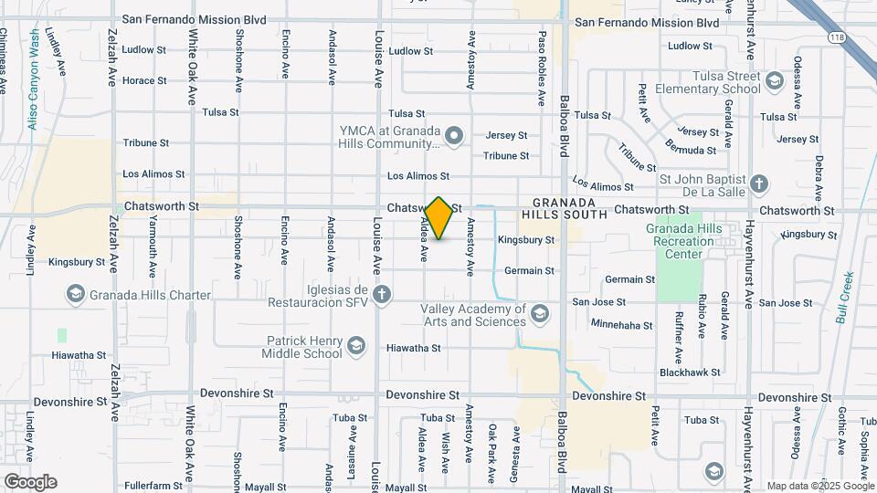 17178 Kingsbury St Map and Location Details
