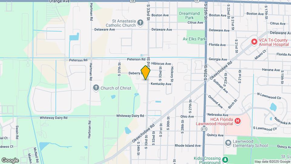 3302 Meadow Ln Map and Location Details