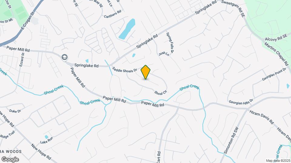 389 Shoal Ct Map and Location Details