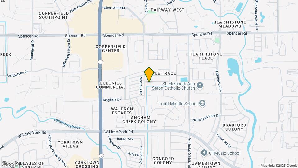 15251 Weeping Cedar Ln Map and Location Details