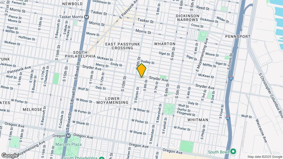 823 Cantrell St Map and Location Details