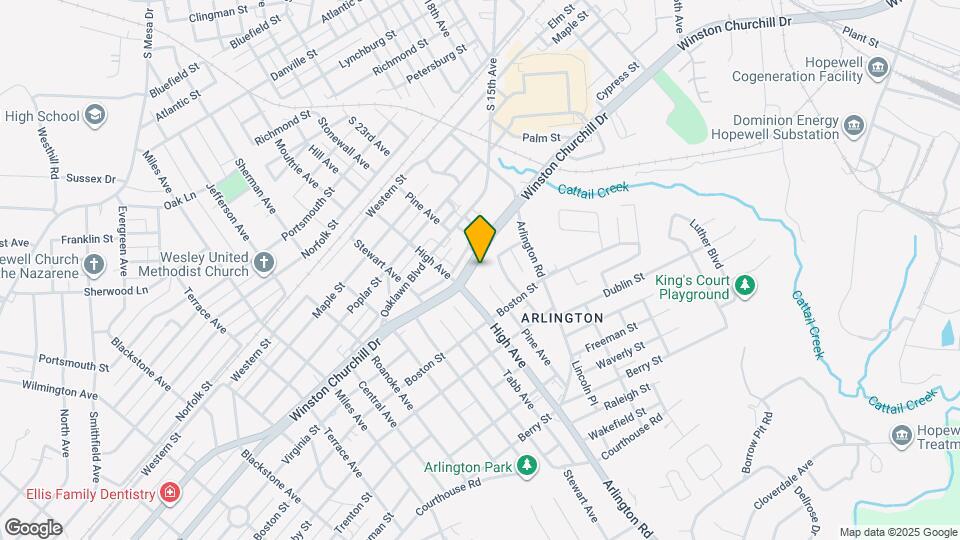 2504 Winston Churchill Dr Map and Location Details