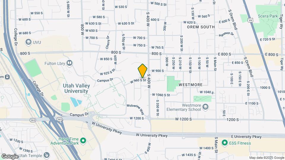 960 W 960 S St Map and Location Details