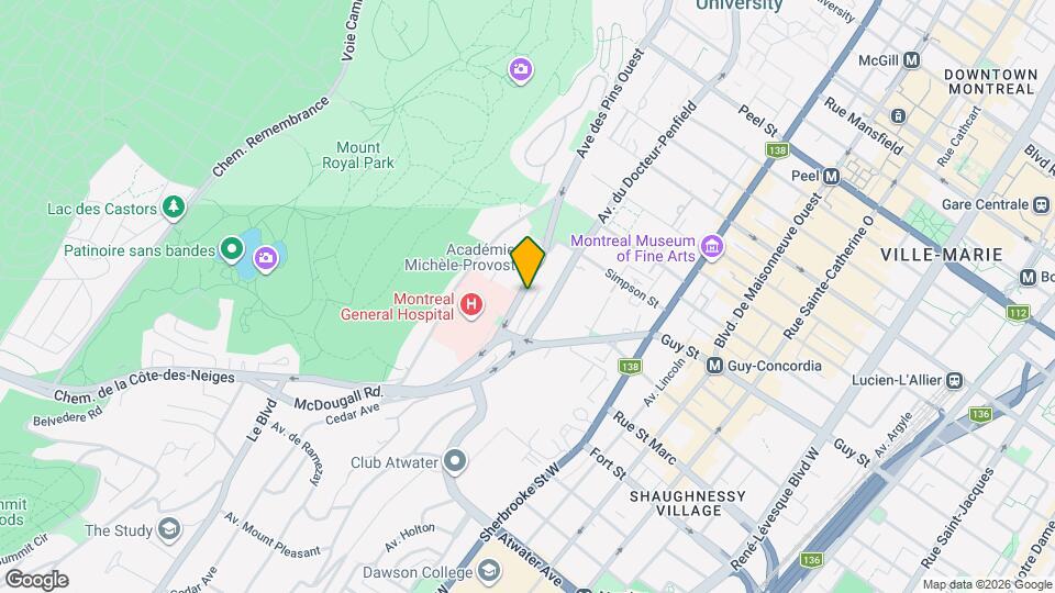 1562 Des Pins Av O Map and Location Details