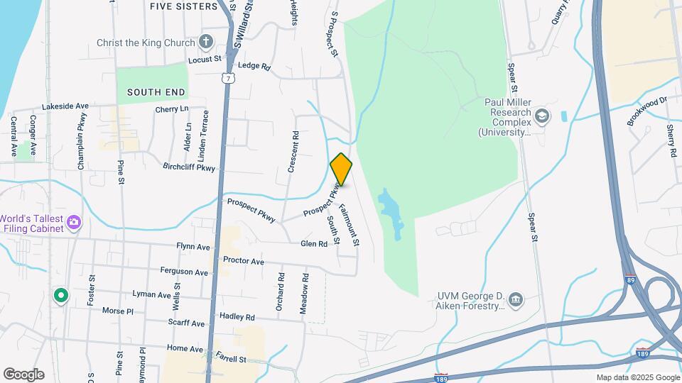 201 Prospect Pky, Unit Guesthouse Map and Location Details