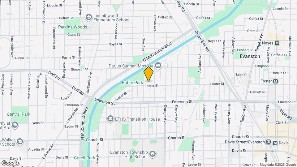 2017 Foster St Map and Location Details