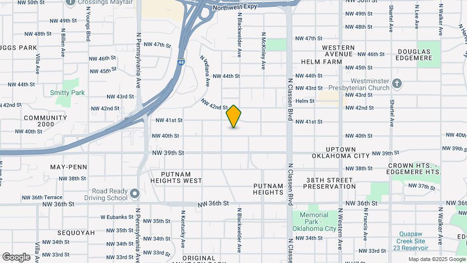 1613 NW 40th St Map and Location Details