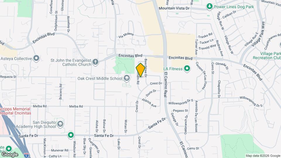 209 Witham Rd Map and Location Details