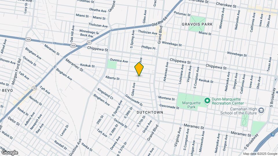 3920 Giles Ave Map and Location Details