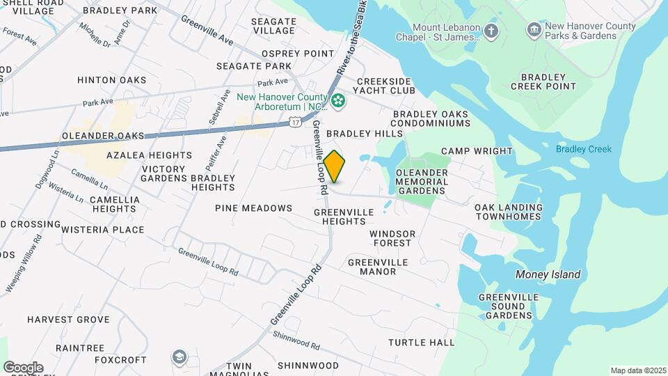 6209 Greenville Sound Rd Map and Location Details