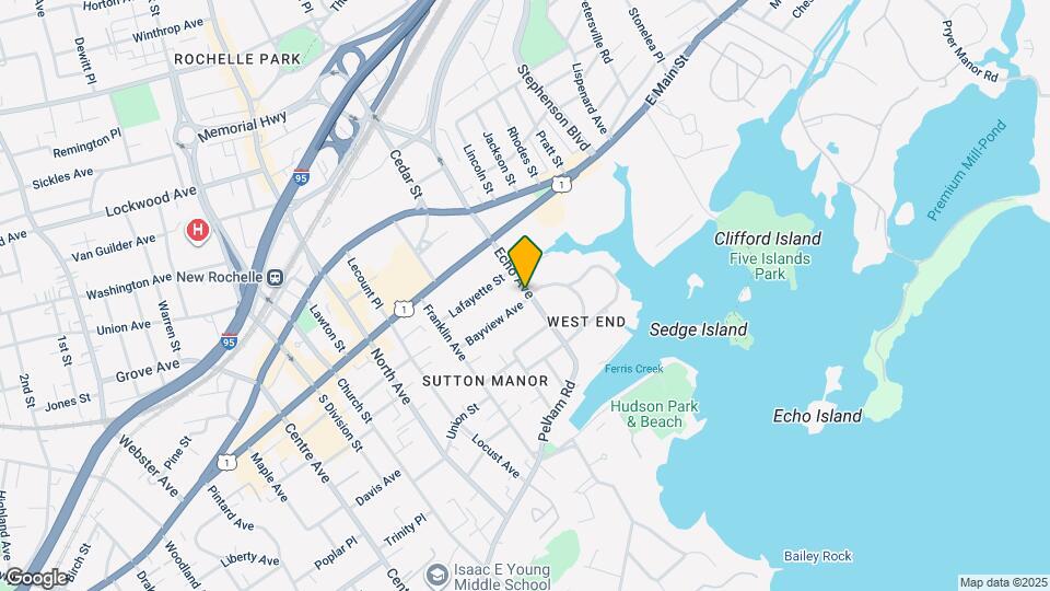 1 Bayview Ave Map and Location Details