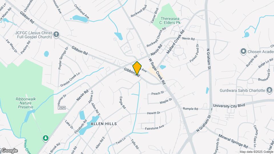 2830 Hosta Dr Map and Location Details