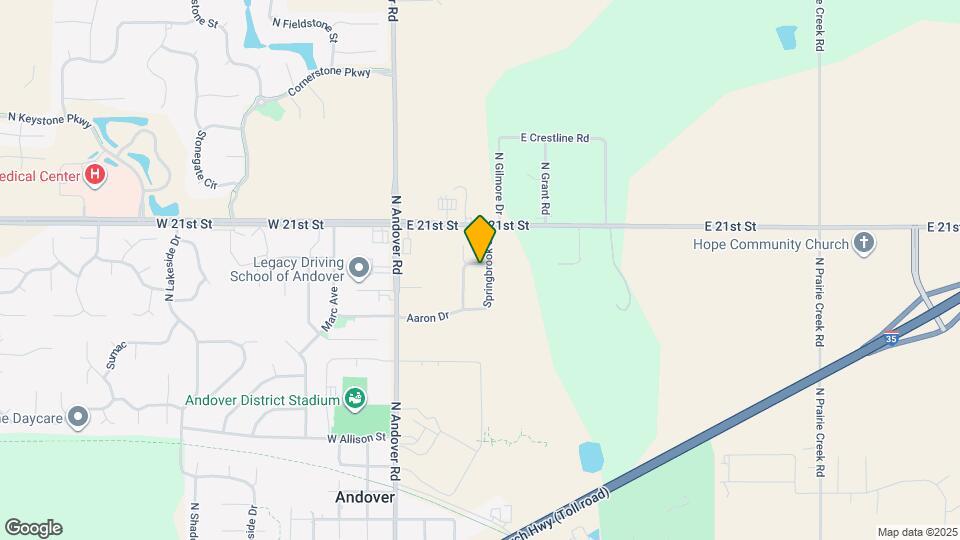 2007 N Springbrook St Map and Location Details