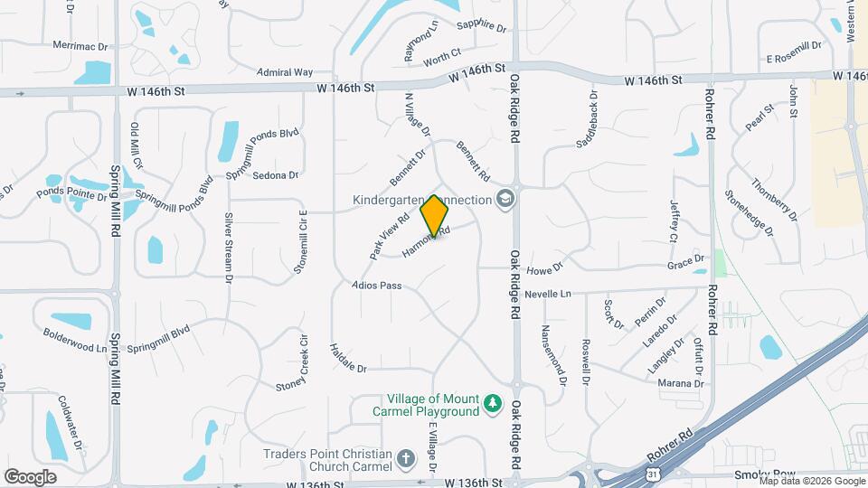 101 Harmony Rd Map and Location Details