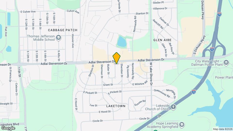 3212 S Palmer St Mapa y Detalles de la Ubicación