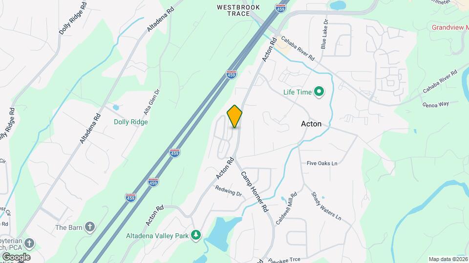 2574 Acton Park Ln Map and Location Details