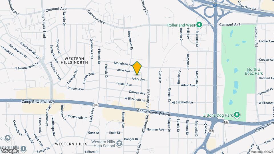8008 Arbor Ave Map and Location Details
