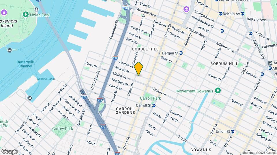 272 Sackett St Mapa y Detalles de la Ubicación