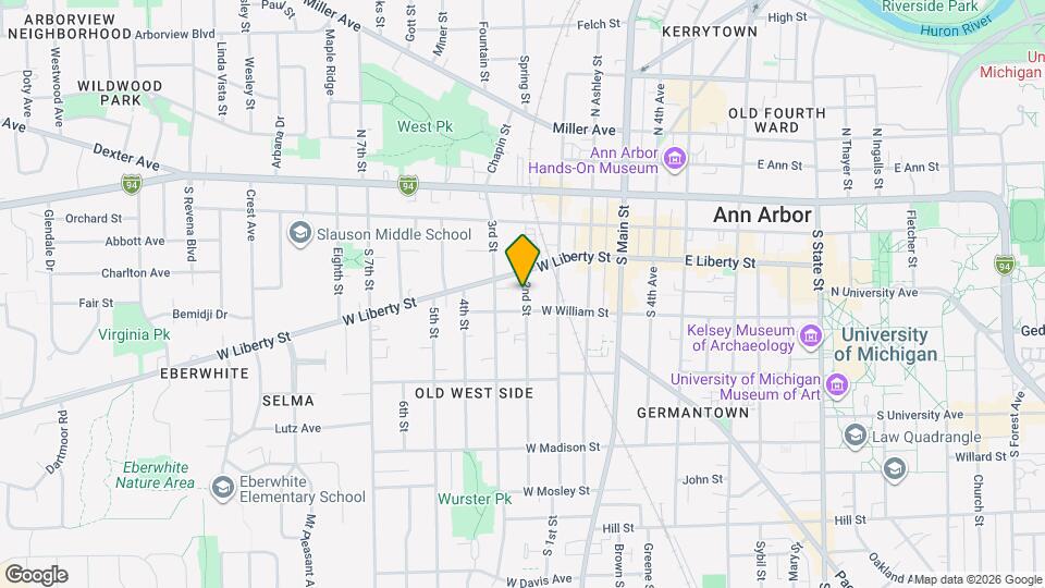 316 2nd St Map and Location Details