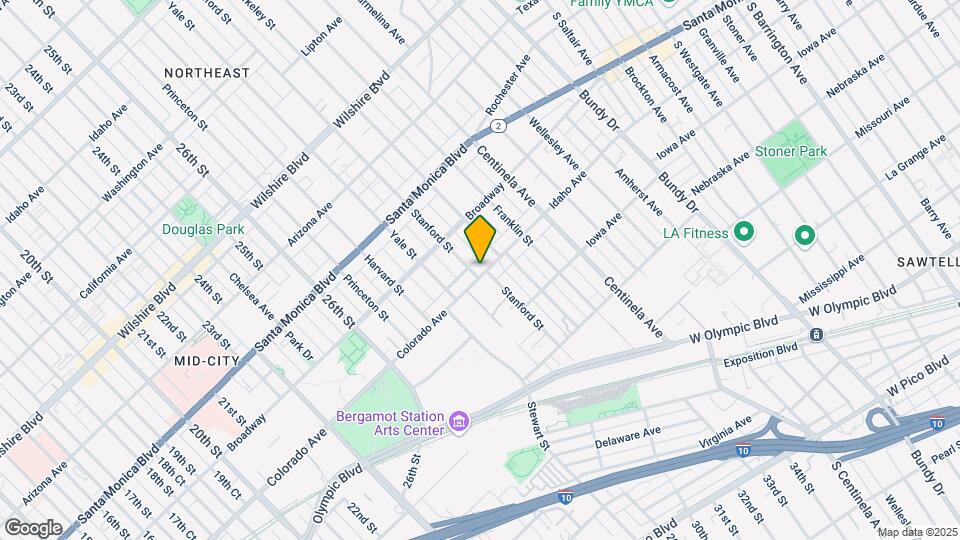 1557 Stanford St Map and Location Details