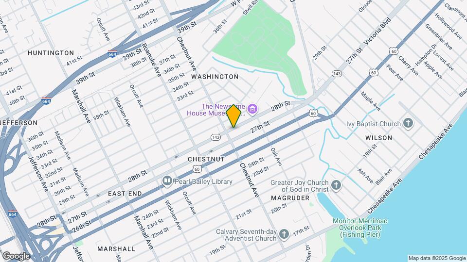 1212 28th St Map and Location Details