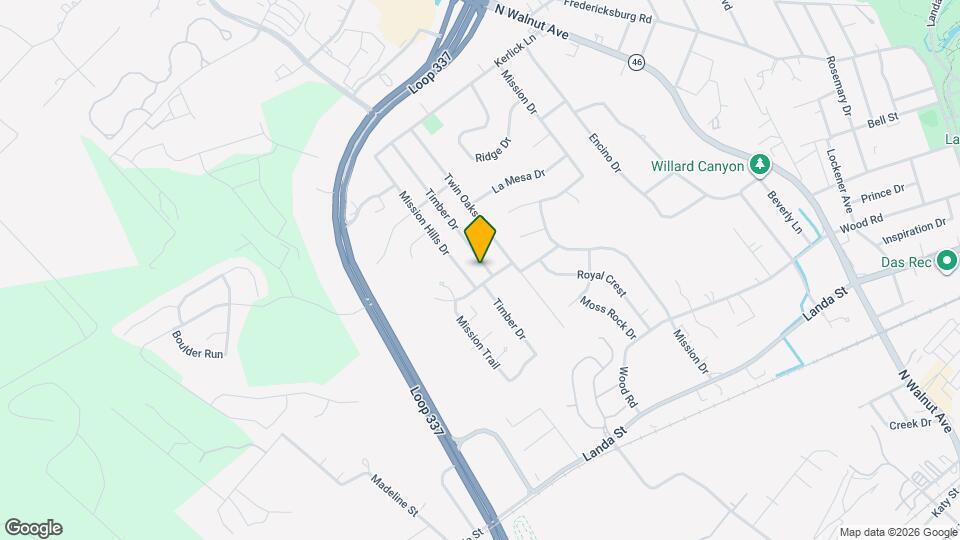 805 Timber Dr Map and Location Details