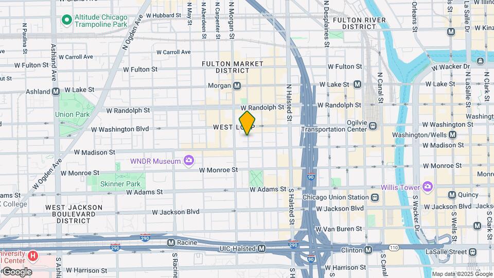 34 N Sangamon St Map and Location Details